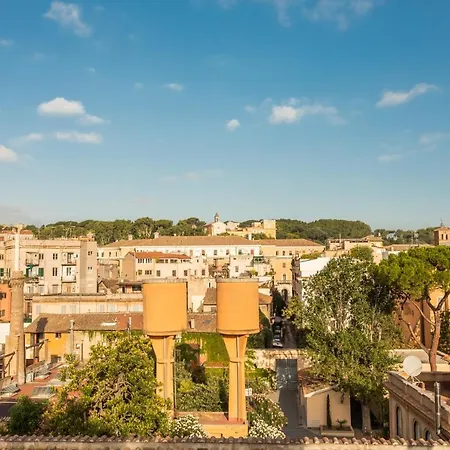 Apartman Trastevere Terrace Attic Róma